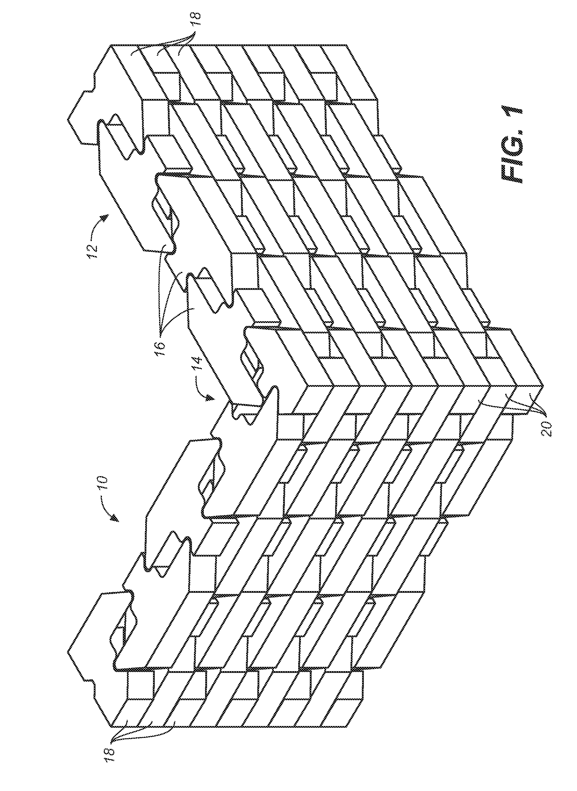 Dry-stack masonry system