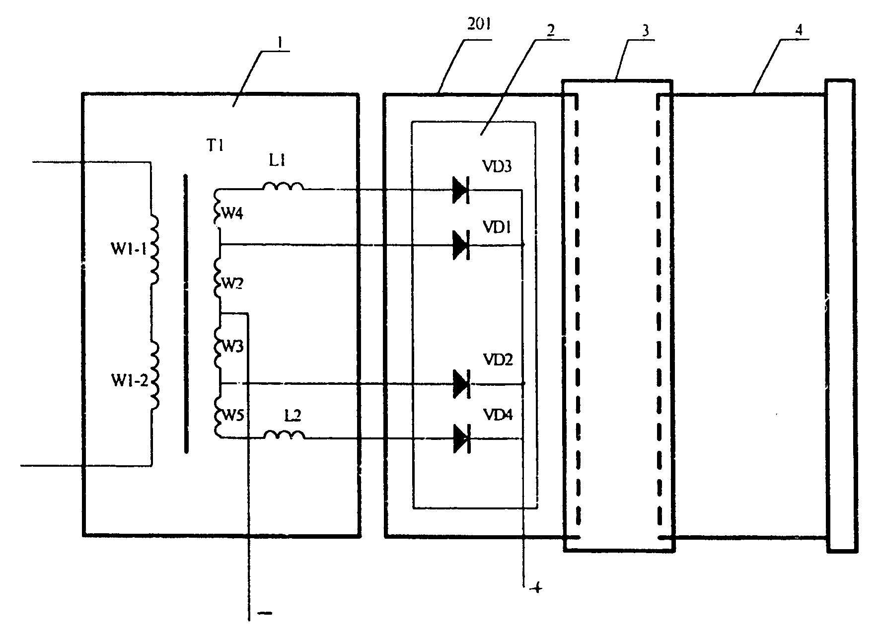 Arc welding power supply for welding pipeline