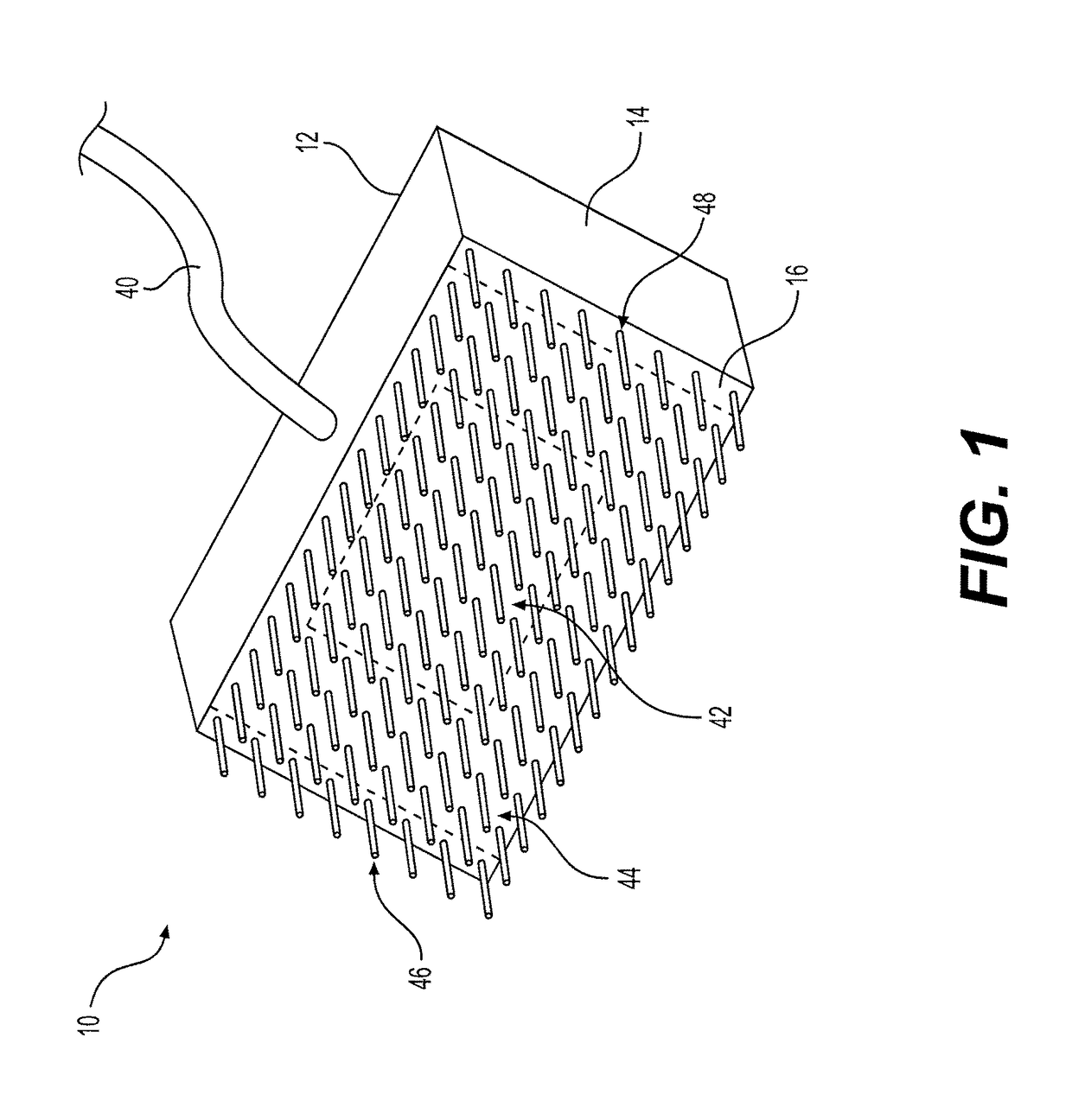 Combination microarray patch for drug delivery and electrochemotherapy device