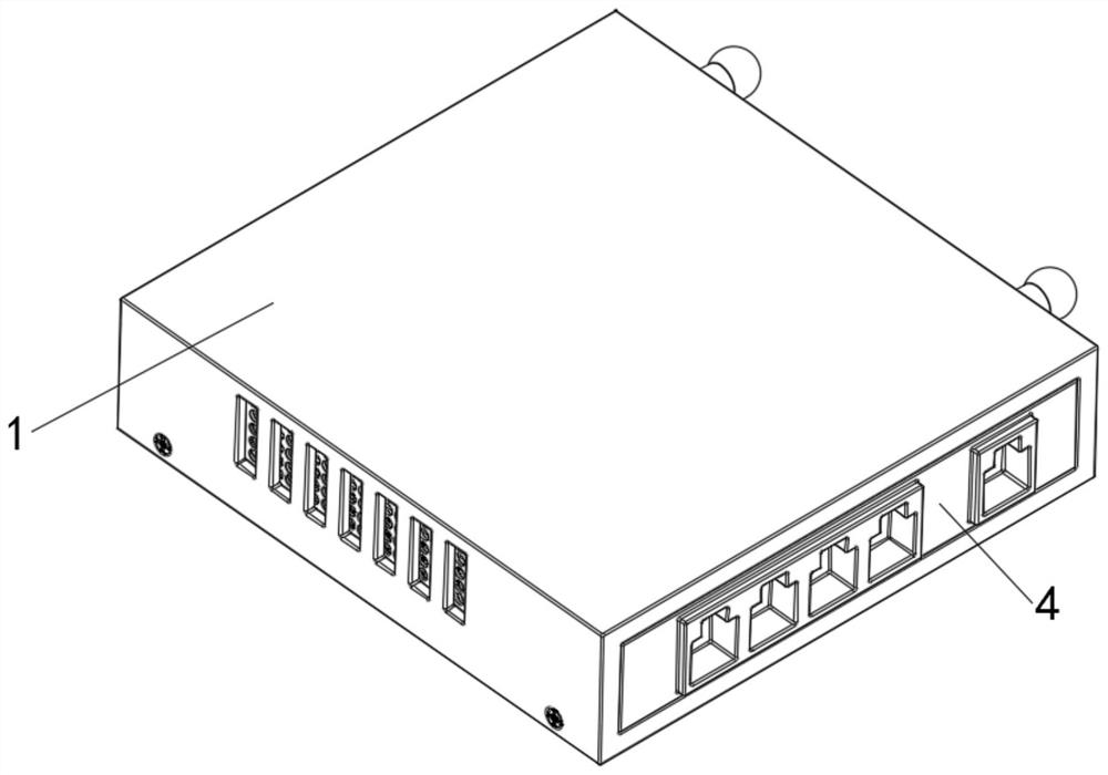 Network switch with anti-electromagnetic interference function