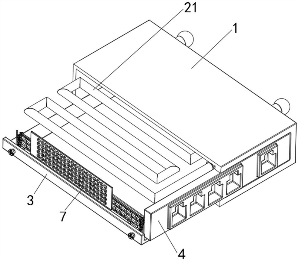 Network switch with anti-electromagnetic interference function