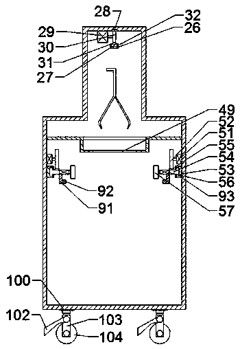 Movable coating forming device and forming method