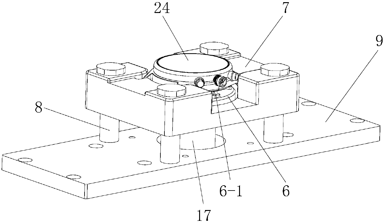 A watch case automatic disassembly device