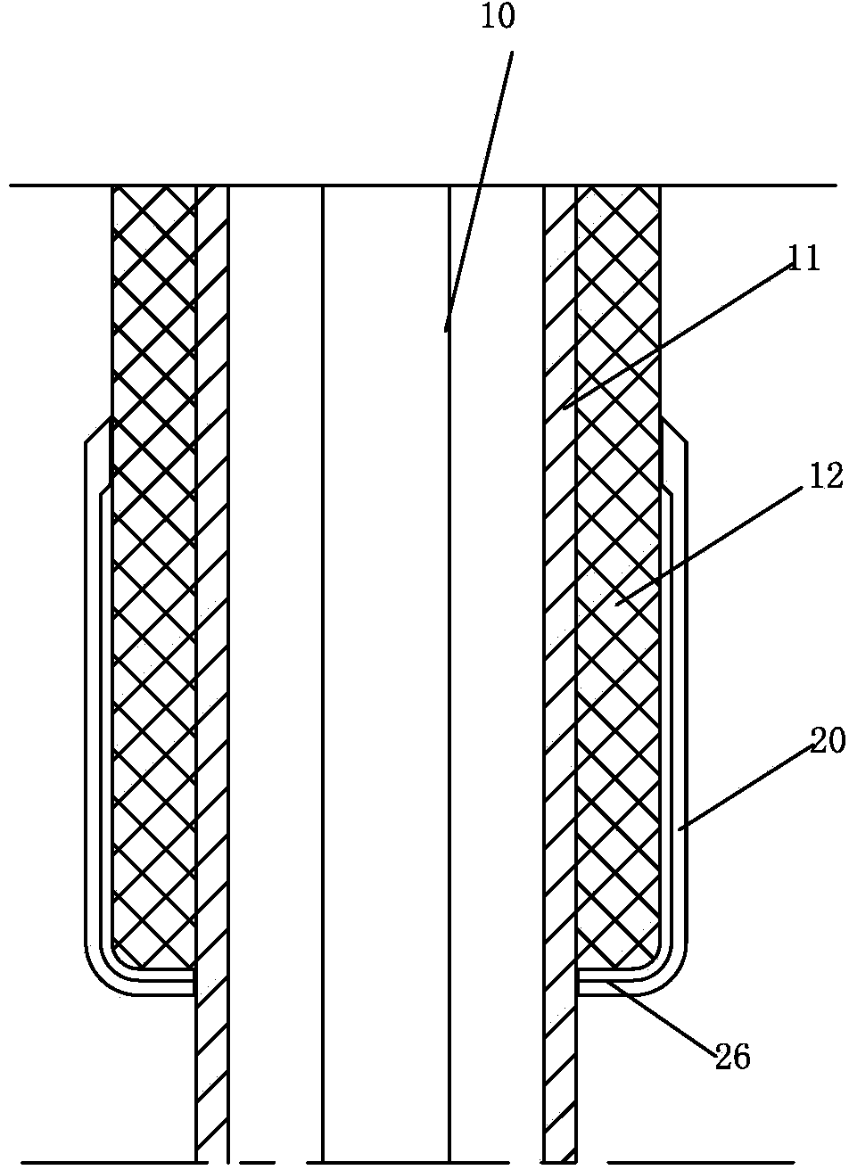 Oil layer electrical heating oil extracting device and using method thereof