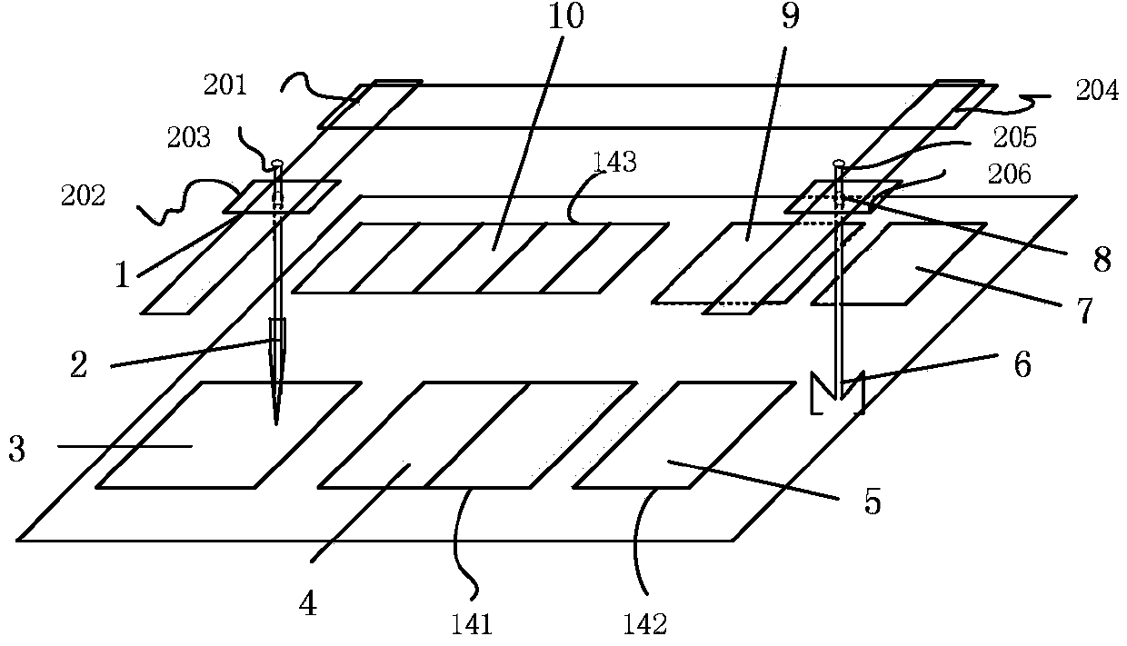 Control system for biochemical immunity detection equipment