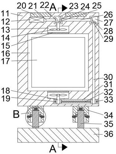 Anti-water-seepage electrified cabinet