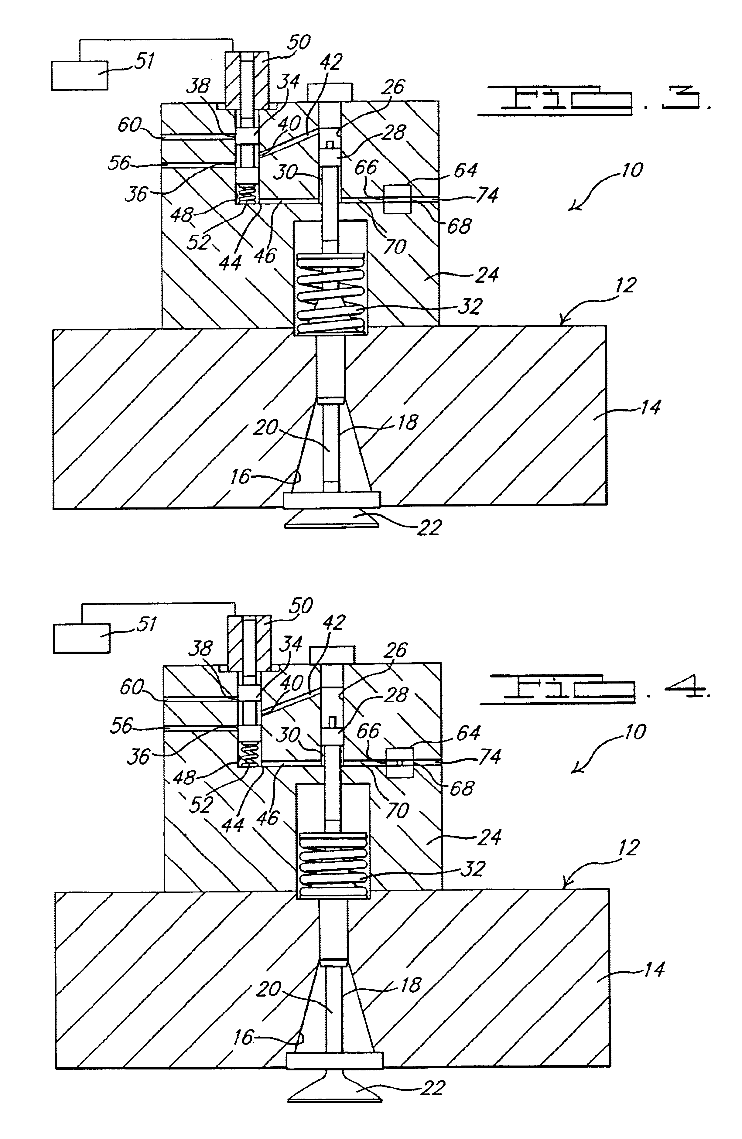 Engine valve actuator assembly with hydraulic feedback