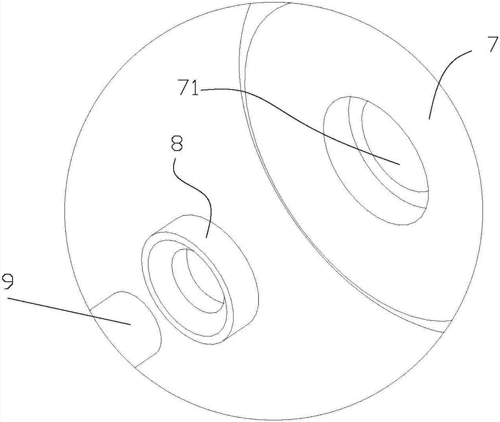 Shower room guiding device with double-swing structure