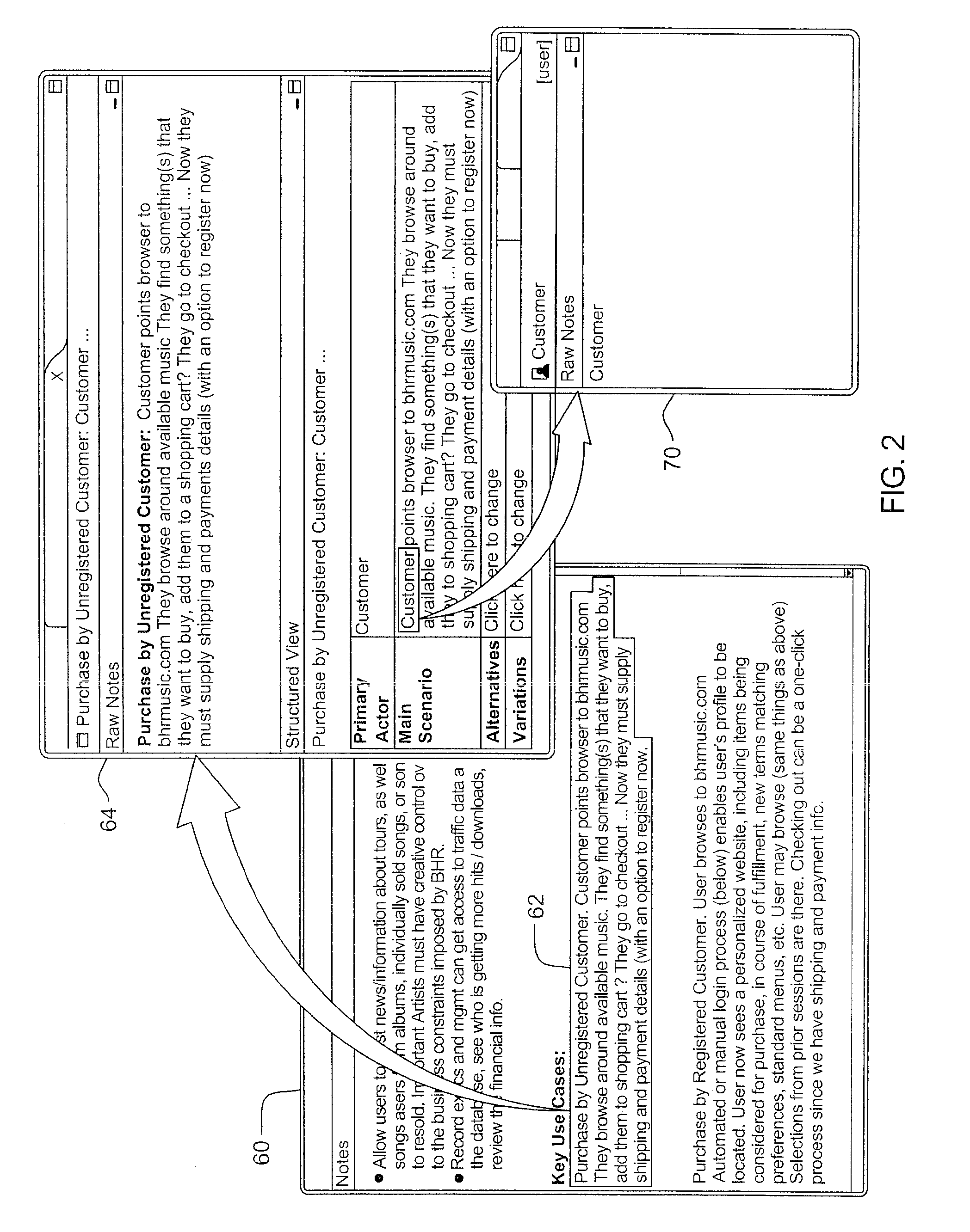 Method and system for creating semantic relationships using hyperlinks
