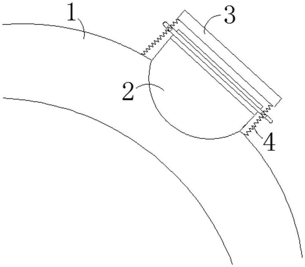 An explosion-proof device for a smelting furnace