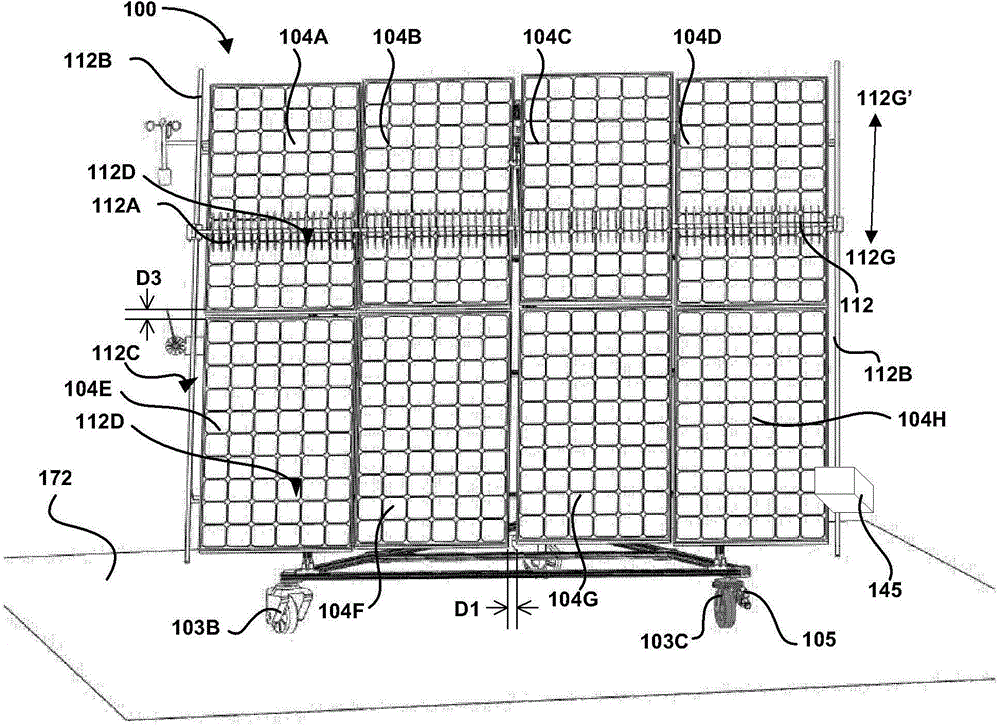 Portable solar panel system and method