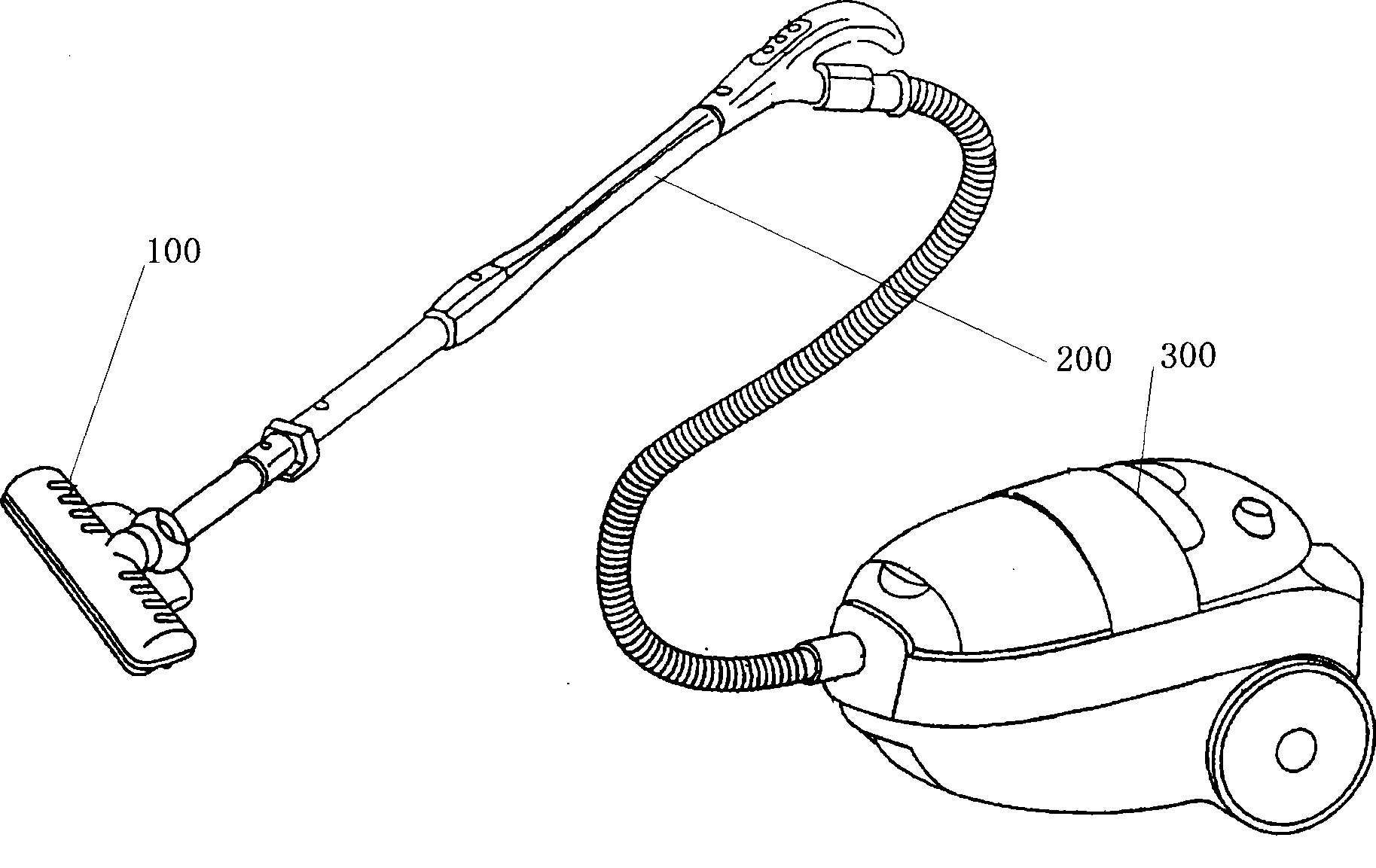 Vacuum cleaner floor brush and vacuum cleaner with the vacuum cleaner floor brush