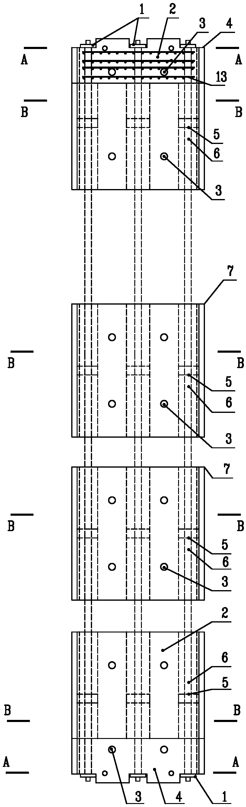 Prefabricated modular composite floor