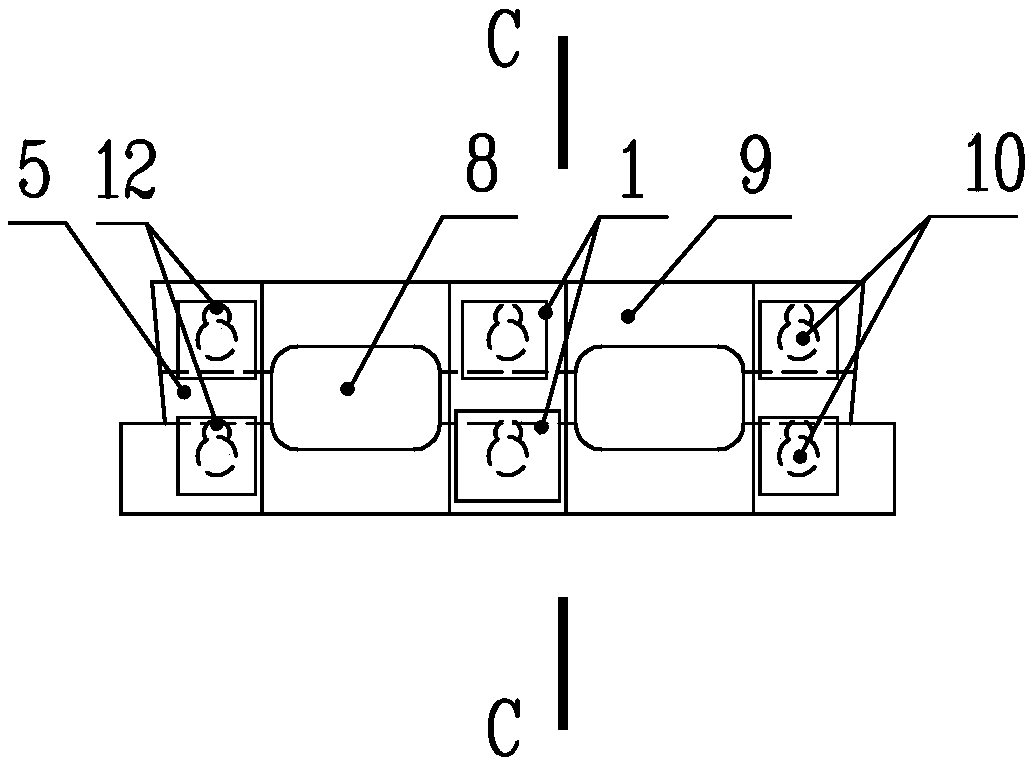 Prefabricated modular composite floor