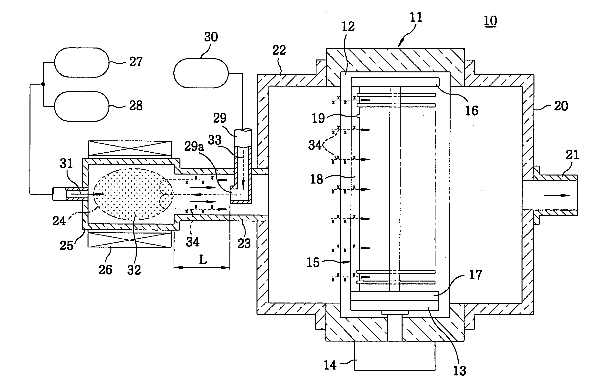 Method and apparatus for processing substrates