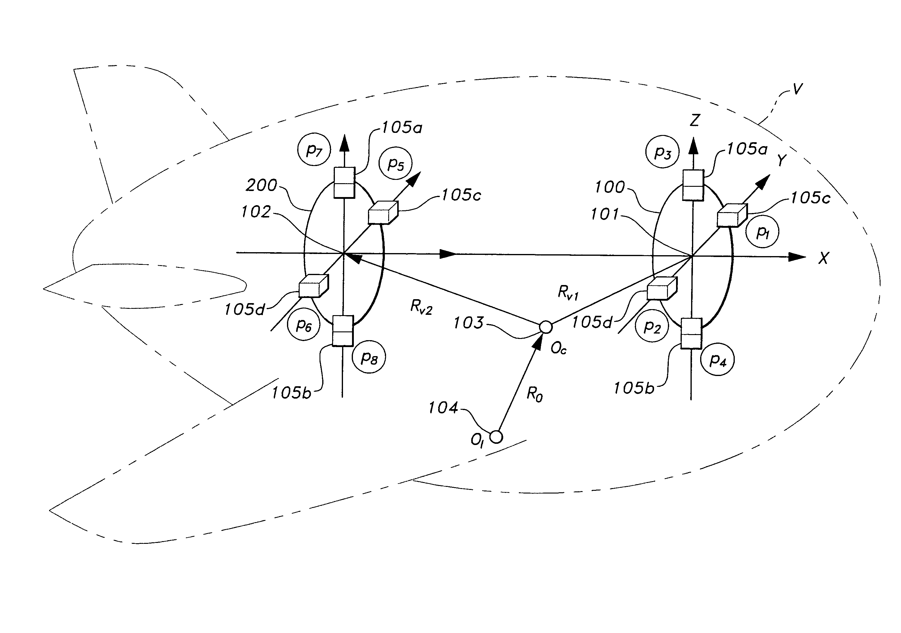 Method and apparatus for tracking center of gravity of air vehicle