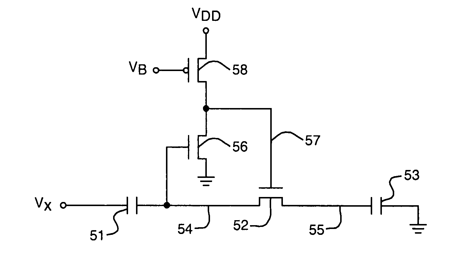 Boosted charge transfer circuit