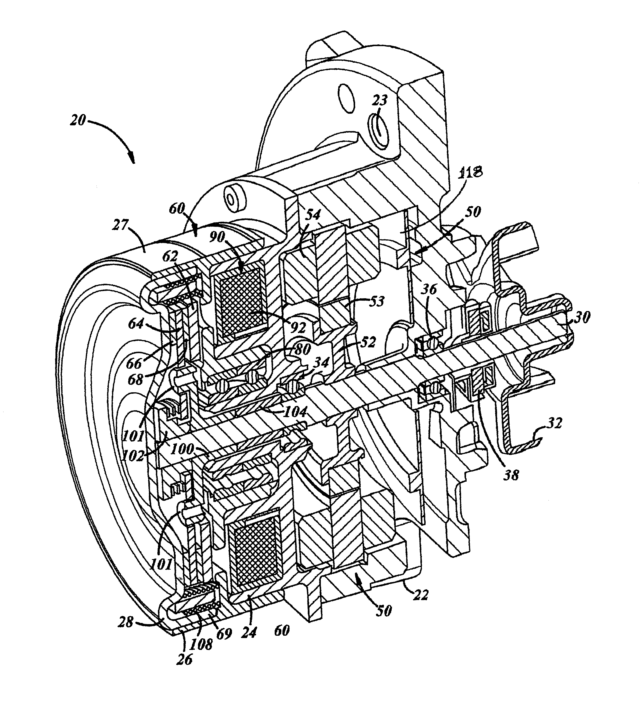 Accessory drive with friction clutch and electric motor