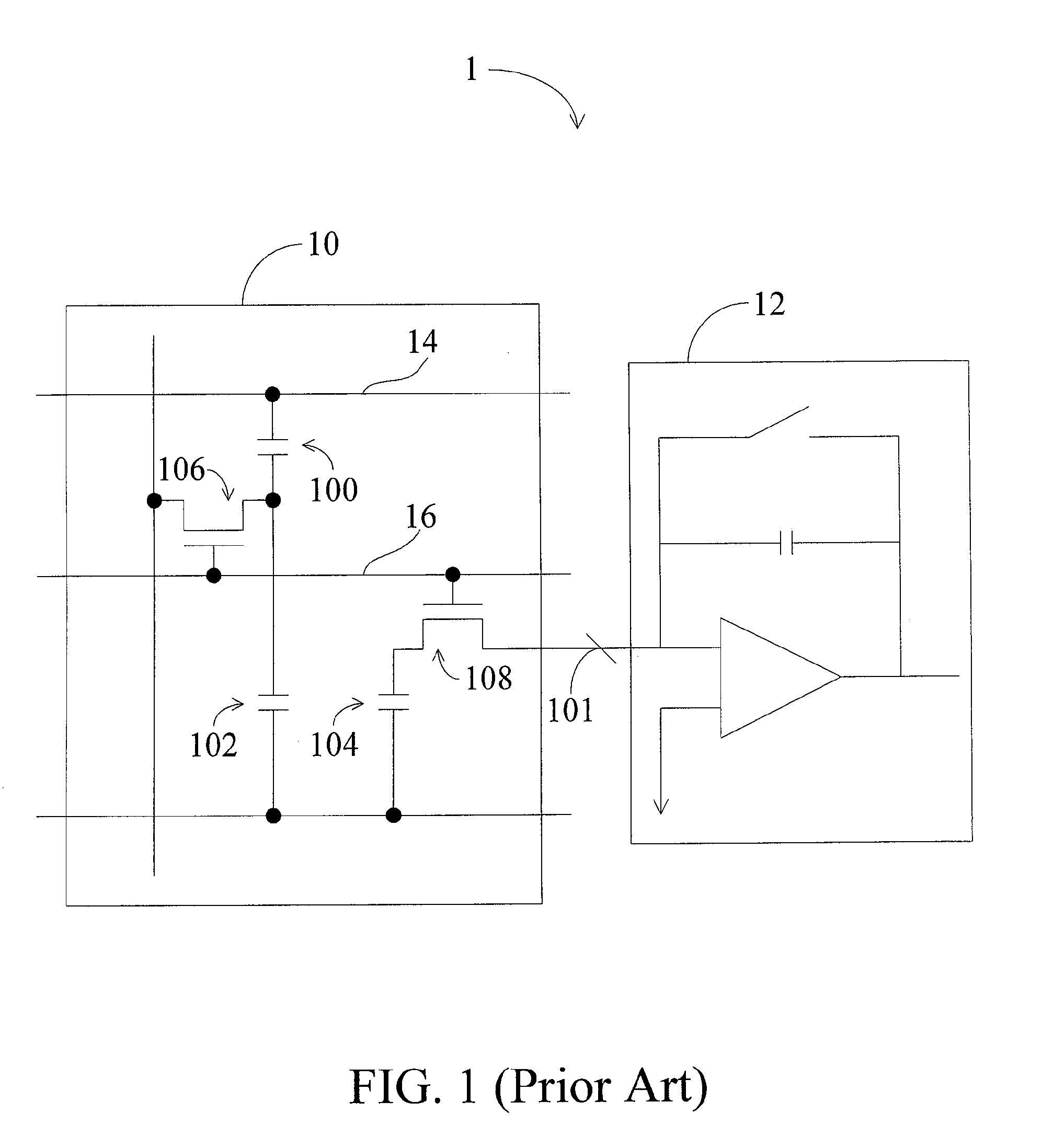 Pixel Unit, Method for Sensing Touch of an Object, and Display Apparatus Incorporating the Same