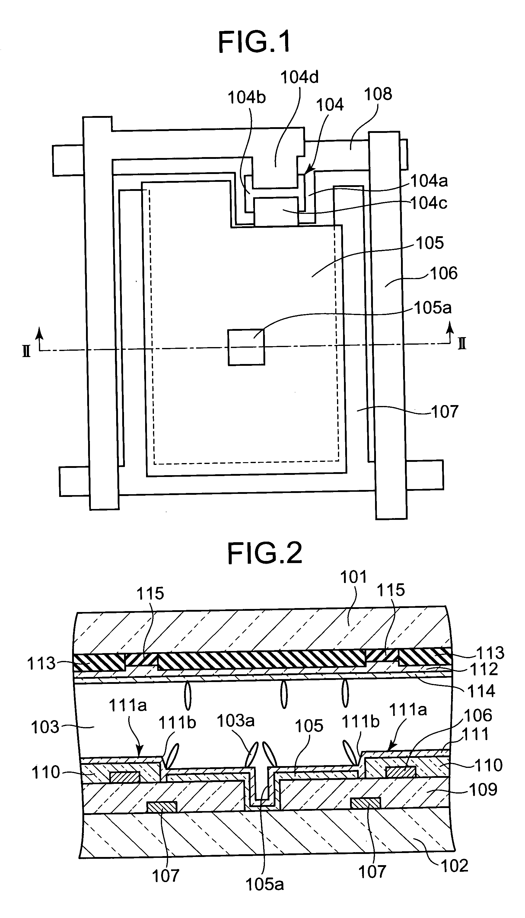 Vertical alignment active matrix liquid crystal display device