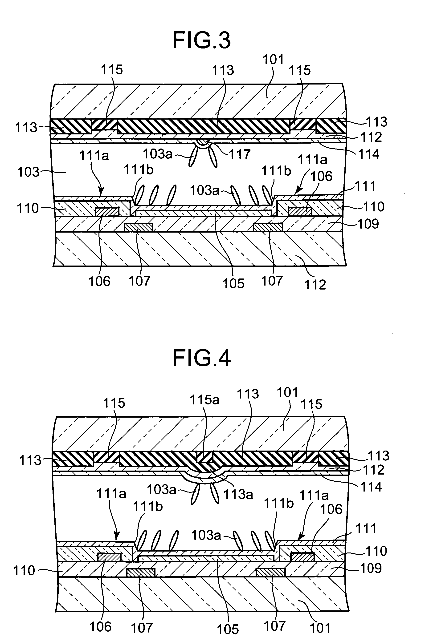 Vertical alignment active matrix liquid crystal display device