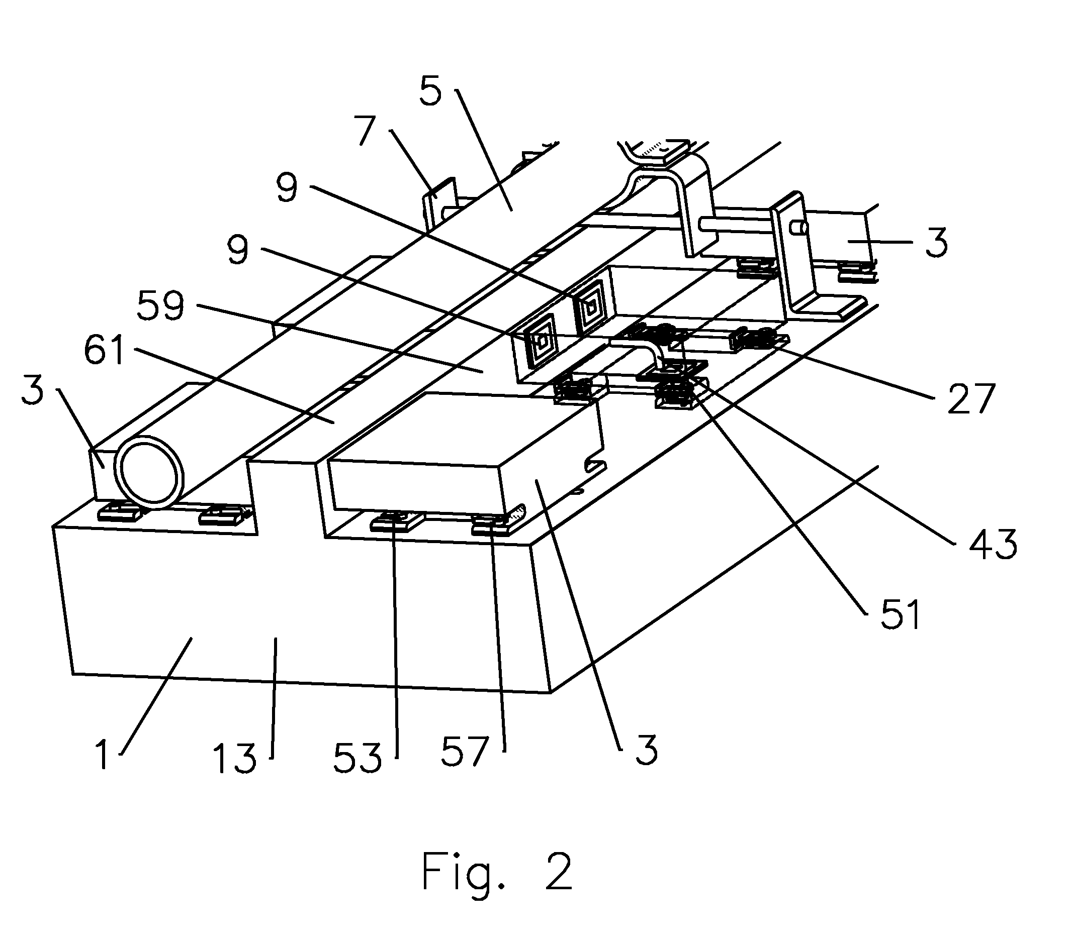 Capacitive blind-mate module interconnection