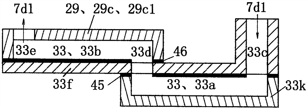 Fastening and connecting method for booster pump of water purifier with upper-lower double-layer structure