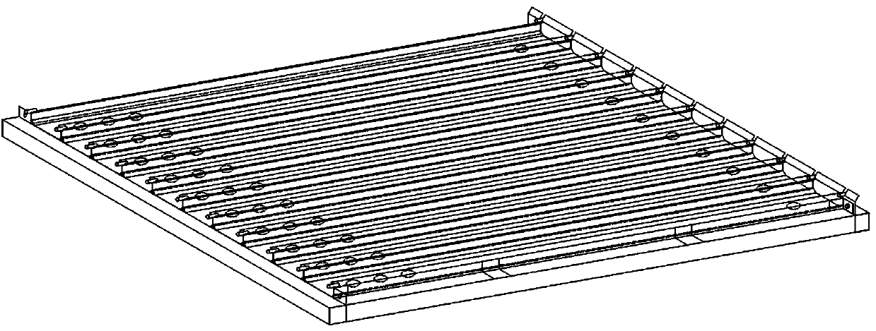 A processing method for concrete column mold structure