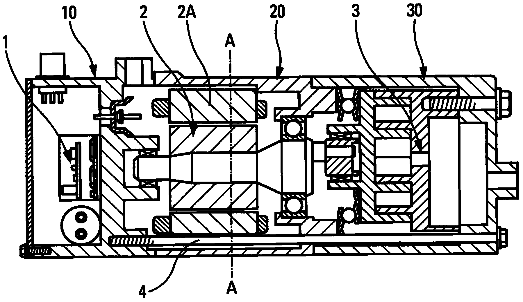 Modular electric compressor including an assembly device
