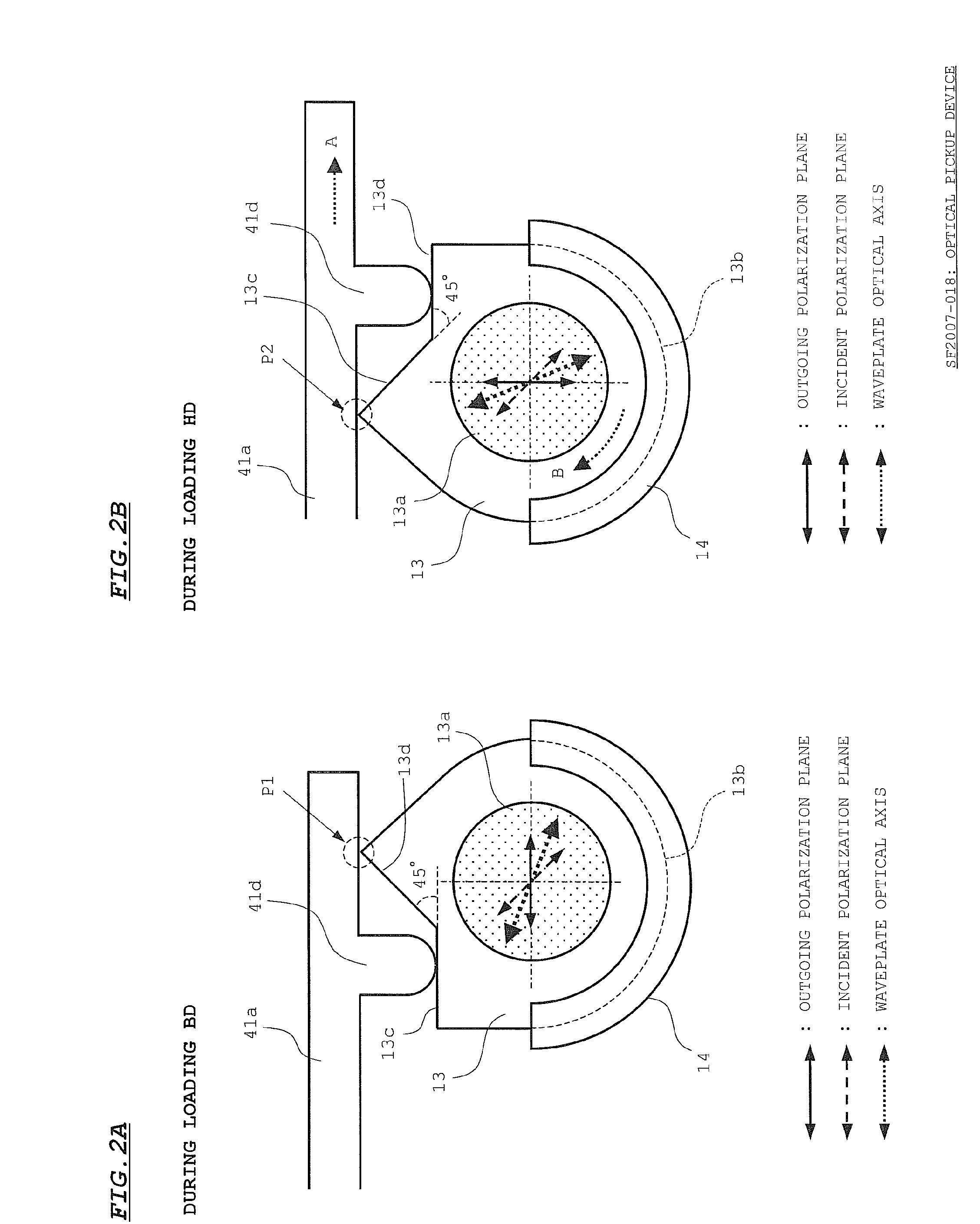 Optical pickup device and optical disk apparatus
