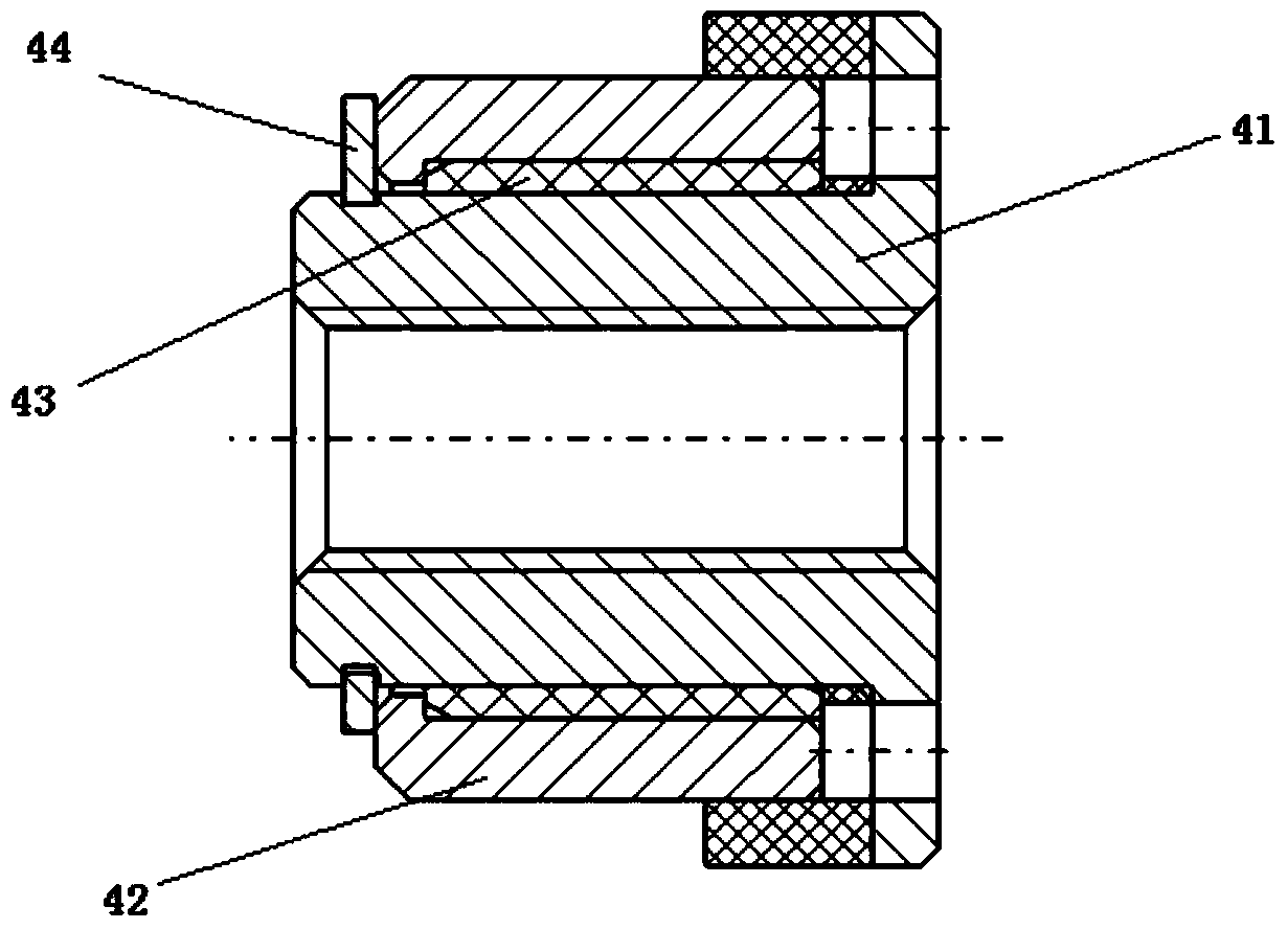 A hinged assembly for connecting the lower bracket of the eps steering column and the instrument beam