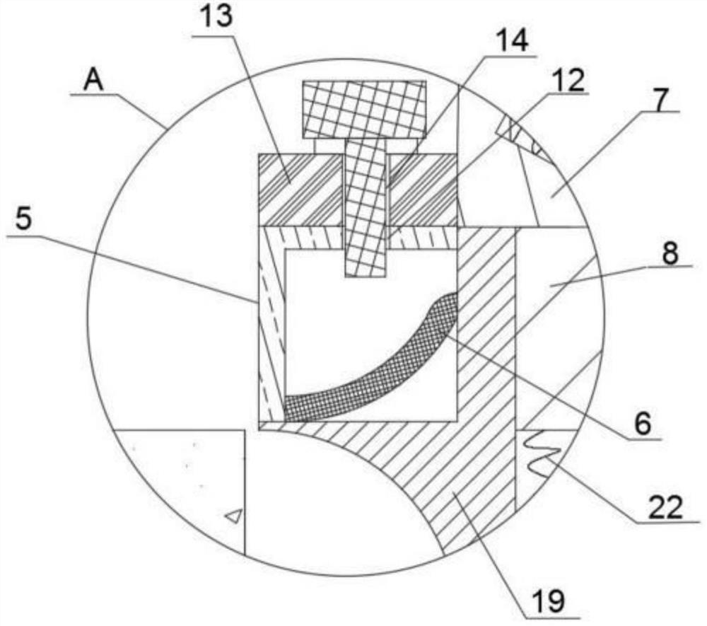 A kind of electrical embedded pipe protection device and construction method thereof