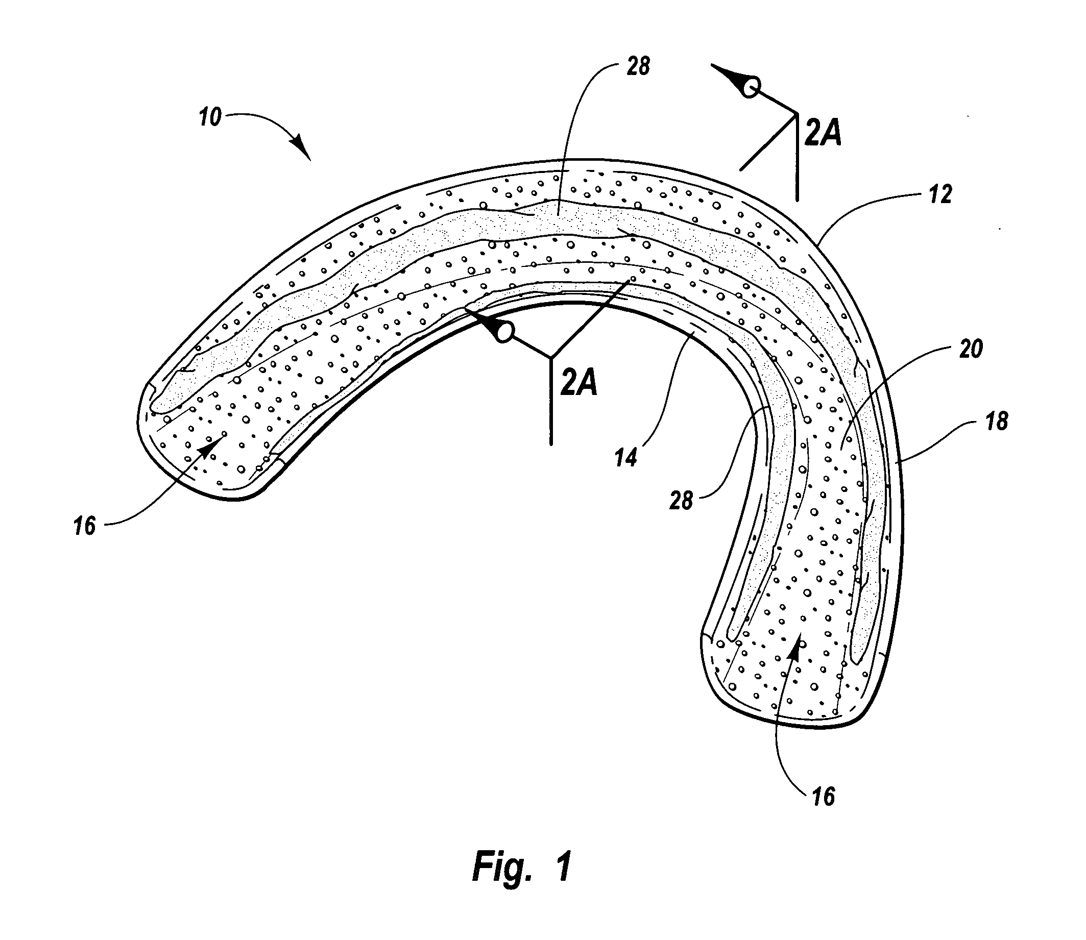 Dental bleaching compositions and devices having a solid activation adhesive layer or region and bleaching gel layer or region