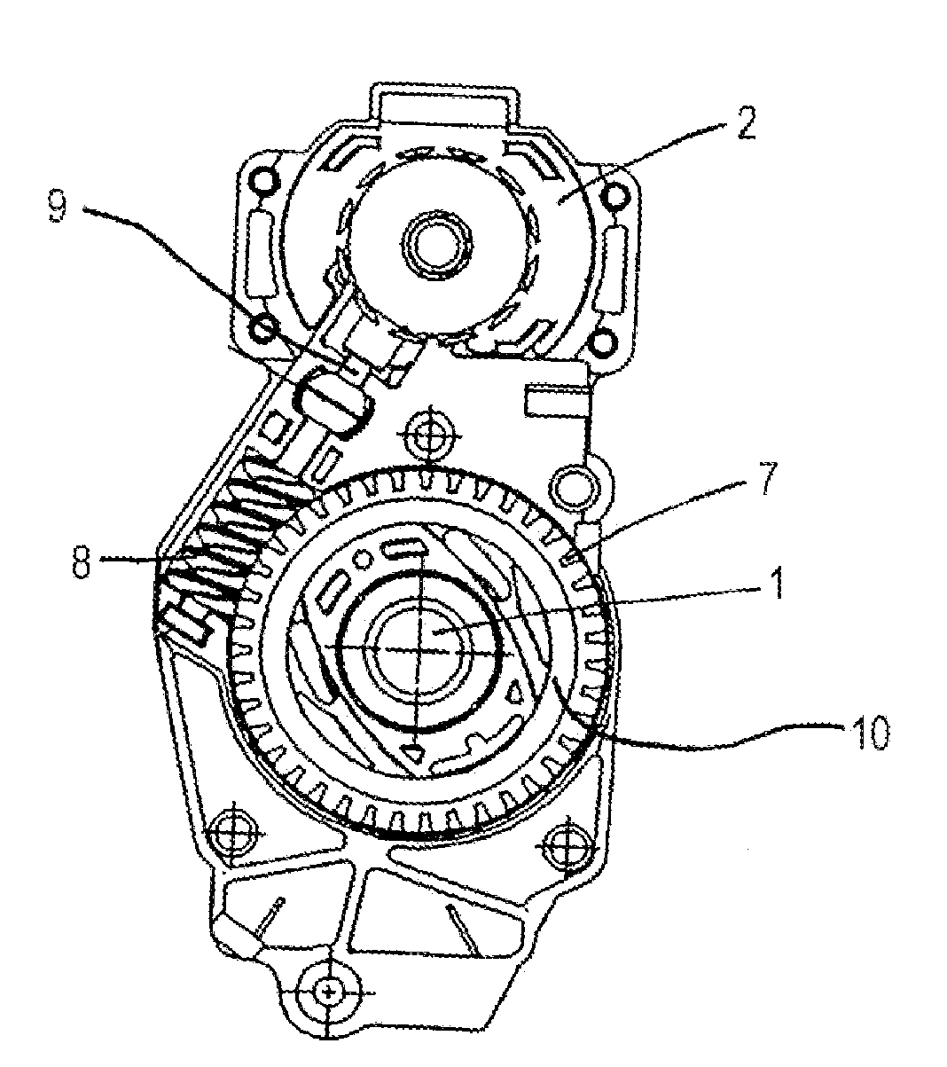 Reversible seat belt tensioner