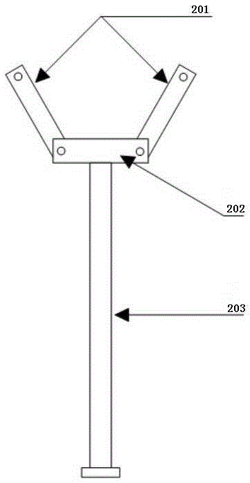 Engaging-type ground wire clamp