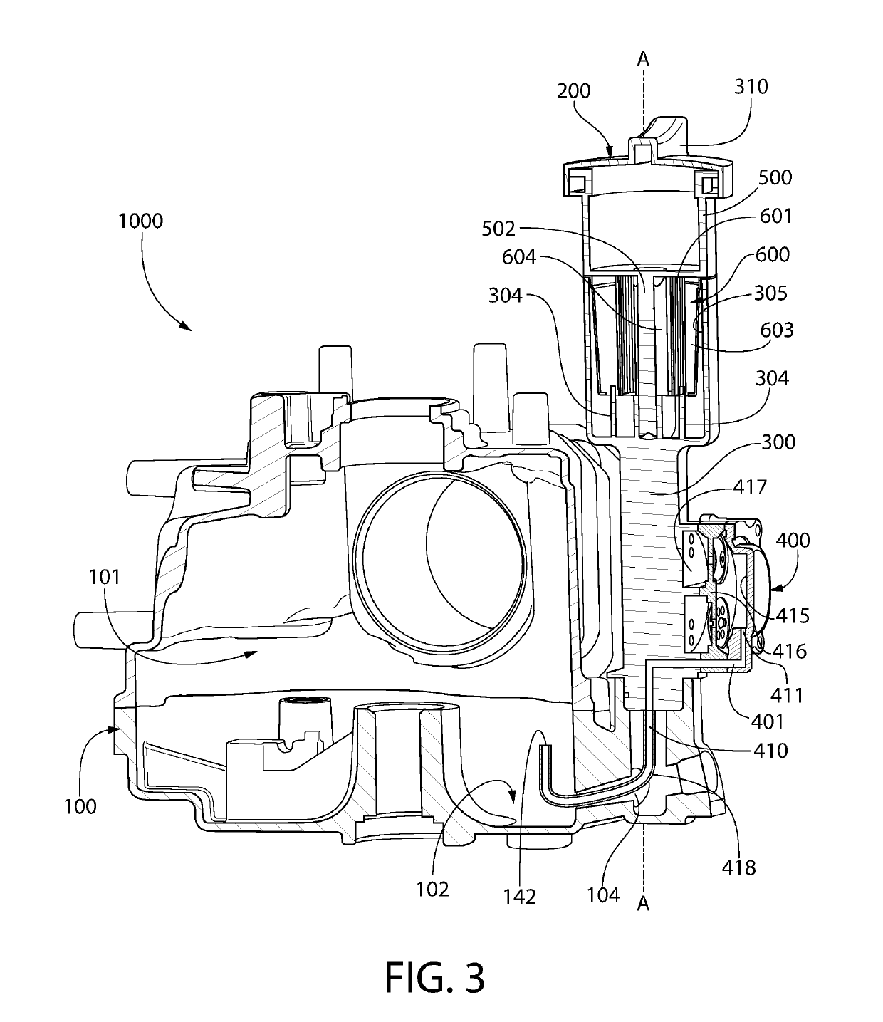 Internal combustion engine and oil treatment apparatus for use with the same