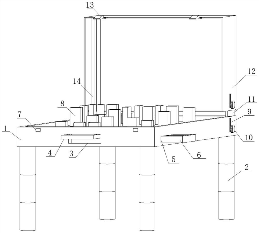 Urban planning display device