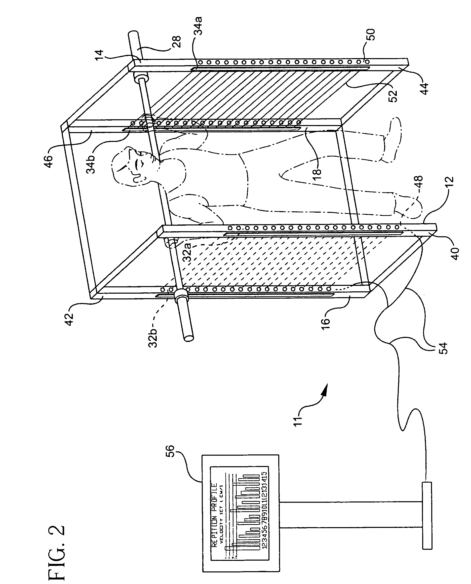 Free-weight exercise monitoring and feedback system and method