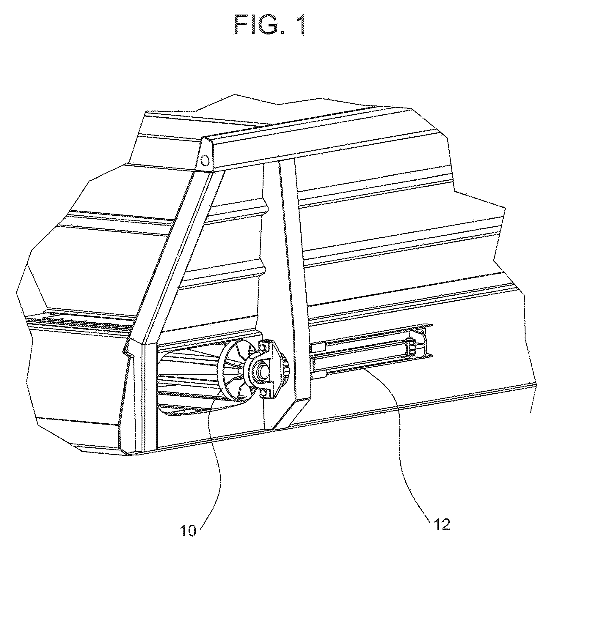 Conveyor system for vehicle