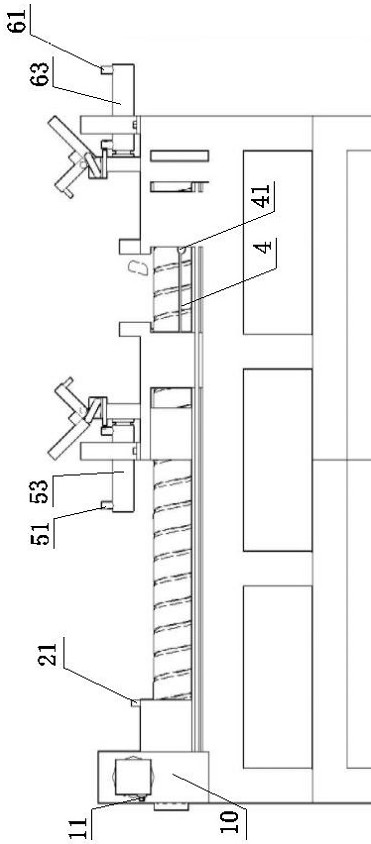 Test equipment for MA modular bridge expansion device and test method thereof