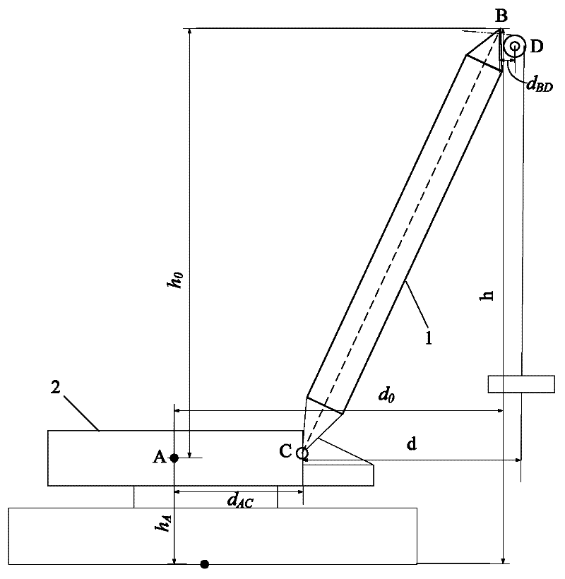 Crane boom working parameter measuring method, controller, apparatus, and crane