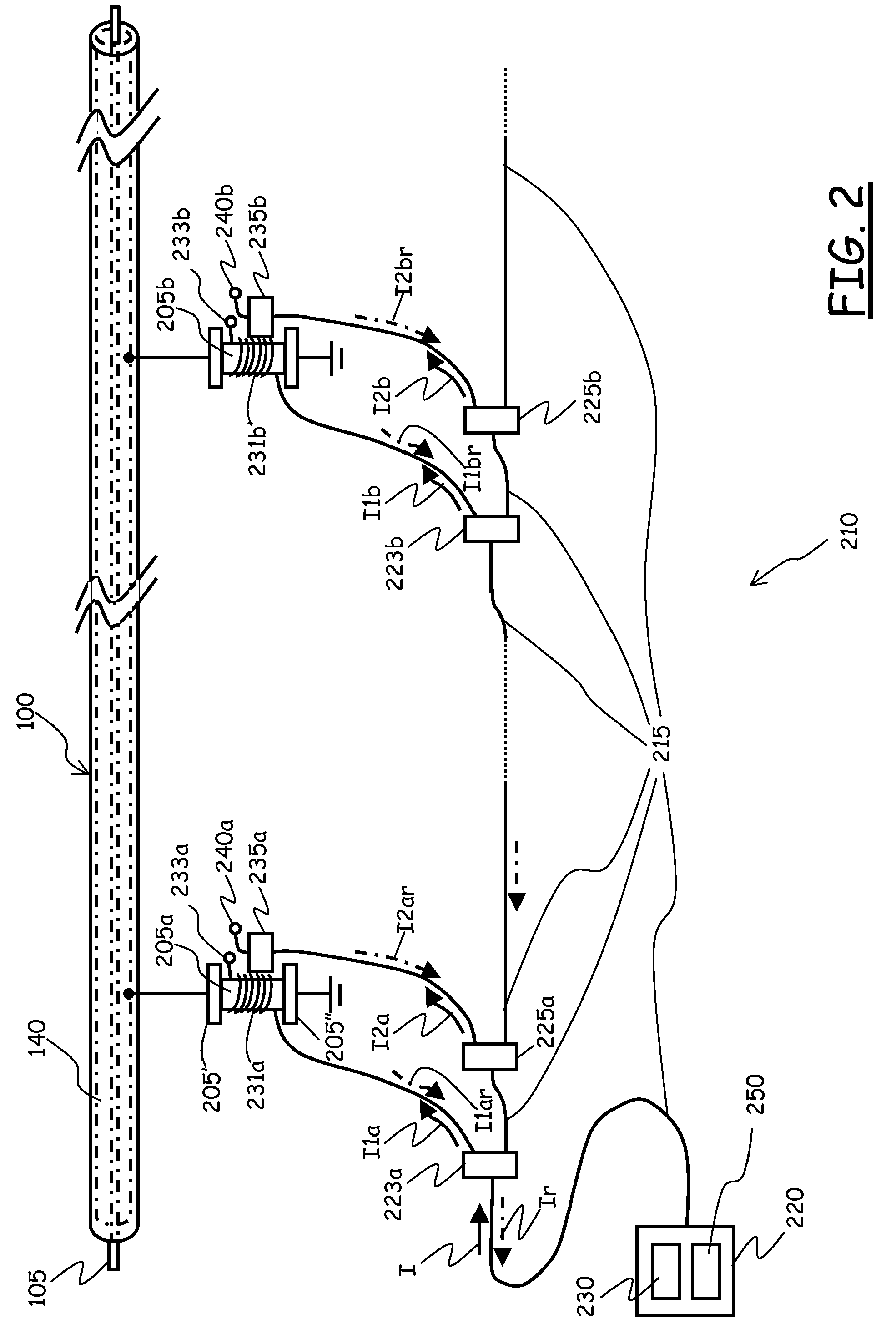 Method and system for fiber-optic monitoring of spatially distributed components
