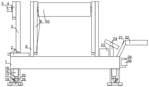 Mounting device and mounting method for anti-collision stone