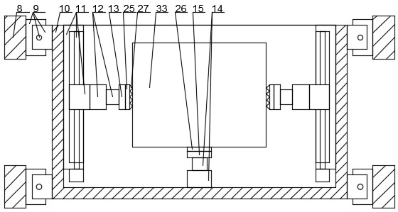 Mounting device and mounting method for anti-collision stone