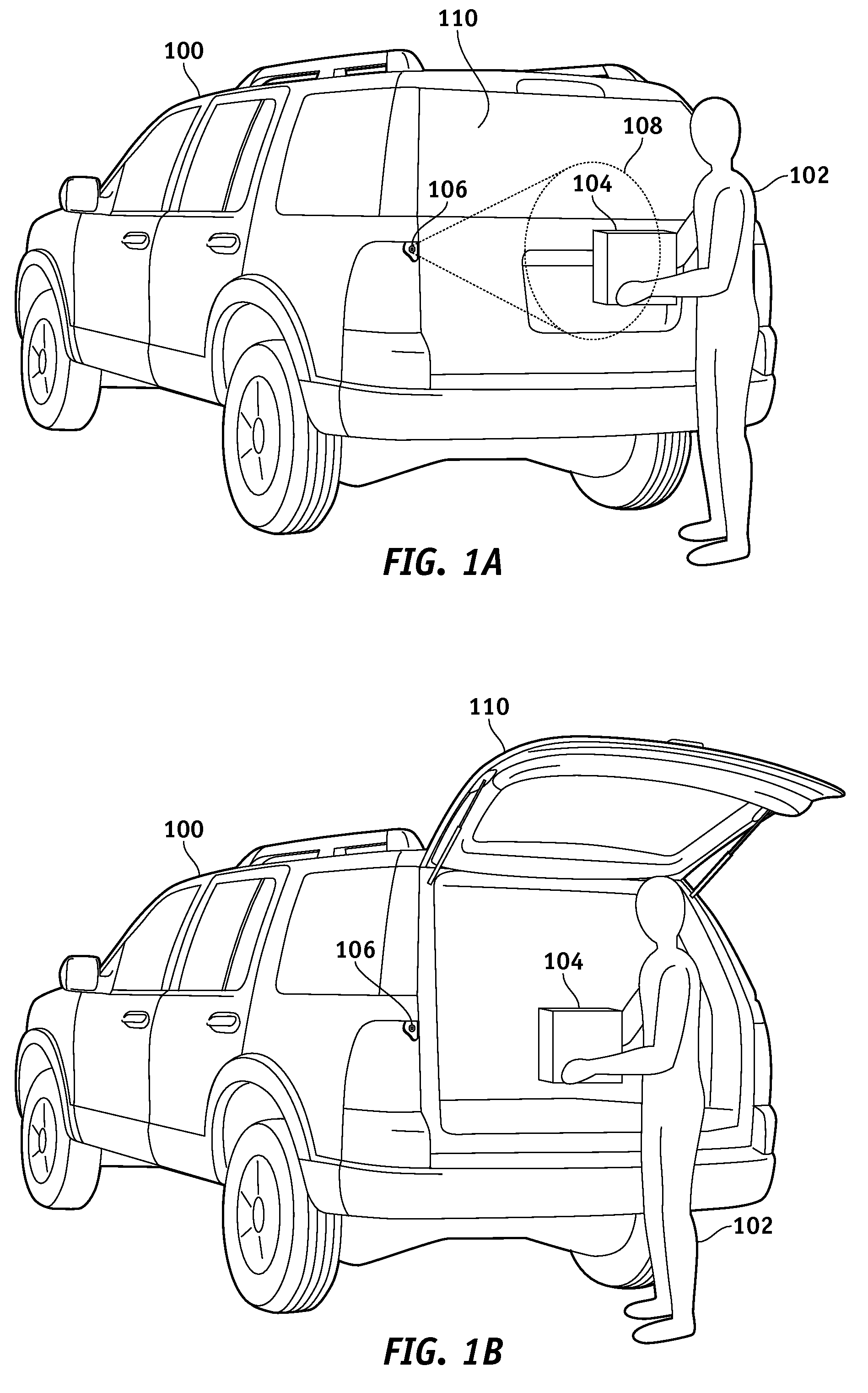 Vehicle mode activation by gesture recognition