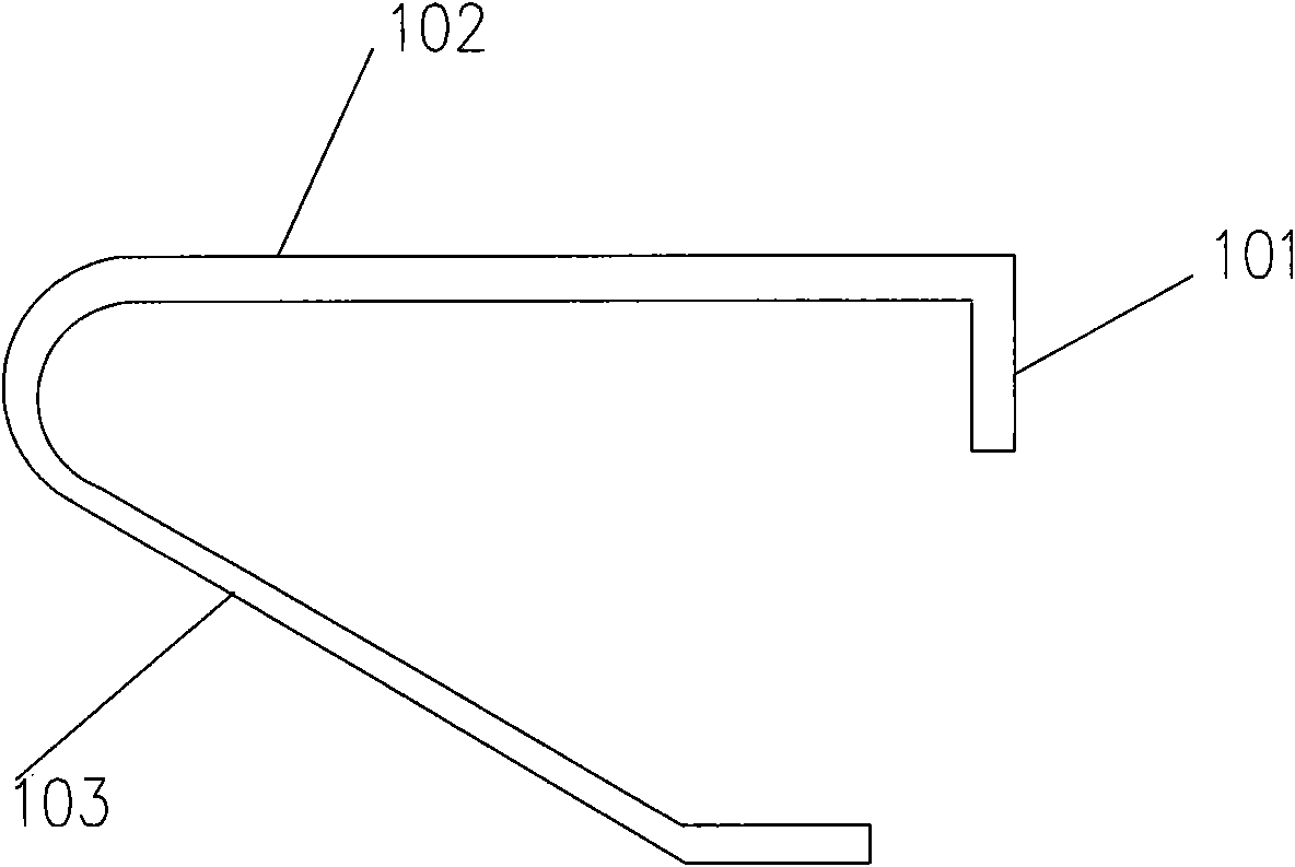 End cover set of brush direct current motor