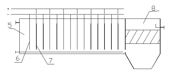 Coking waste water treatment method and A/O technology apparatus