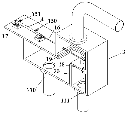 Flow calibrator based on static weighing method