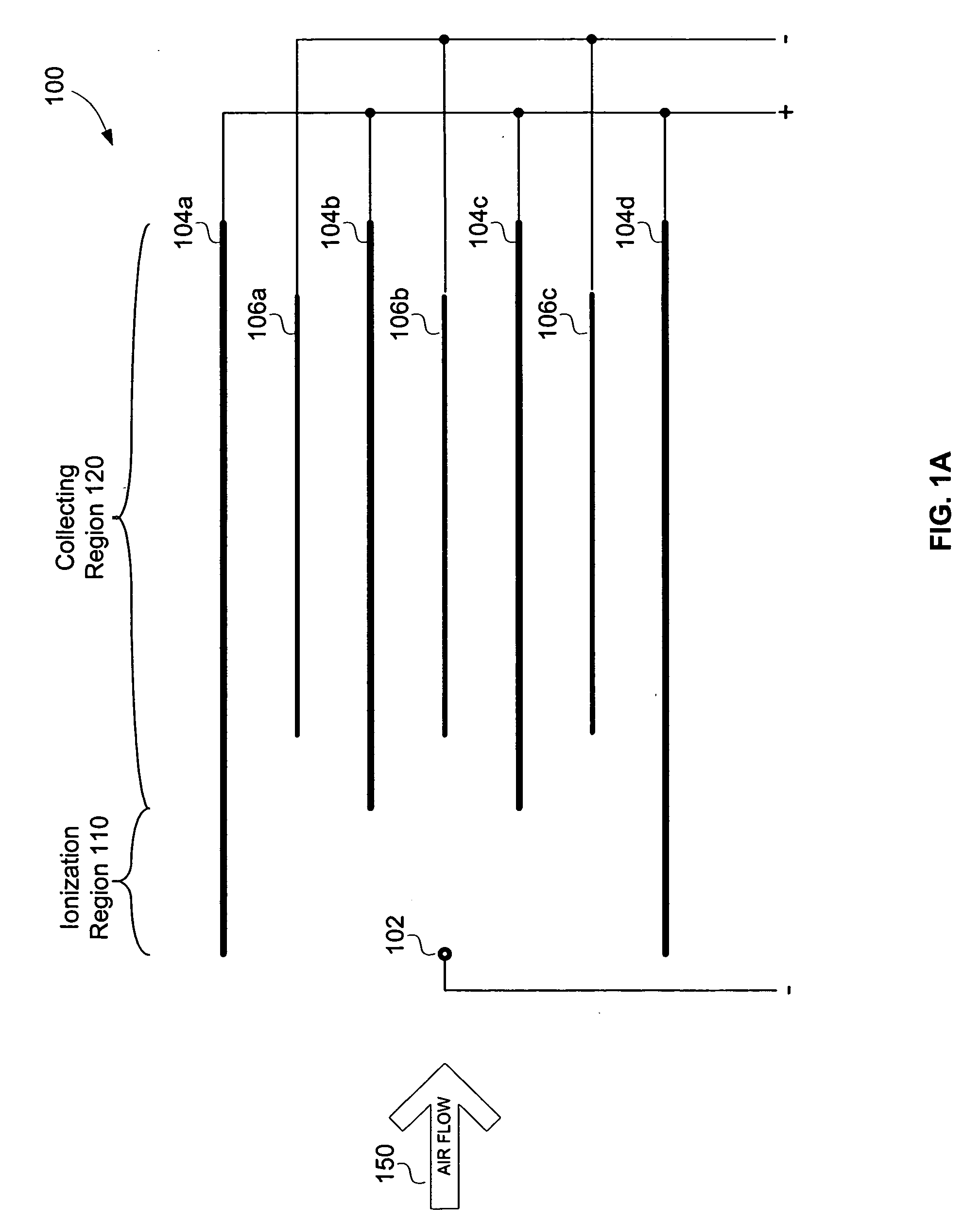 Electrostatic precipitators with insulated driver electrodes