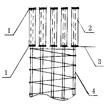 Rapid separation and integral hoisting method for pile head of cast-in-place concrete pile